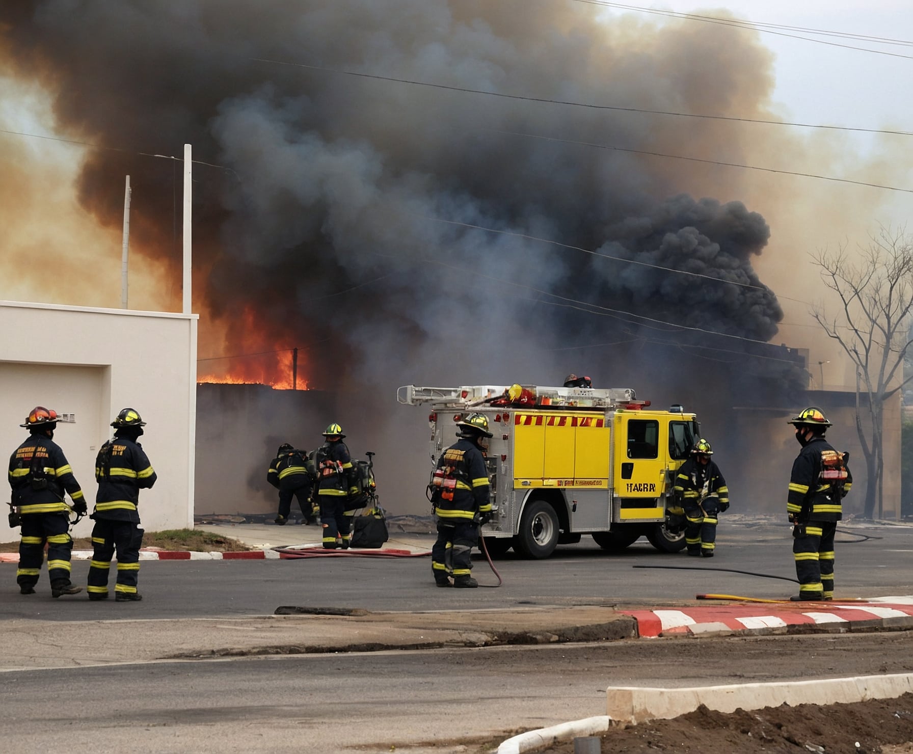 Análisis de siniestro por incendio industrial