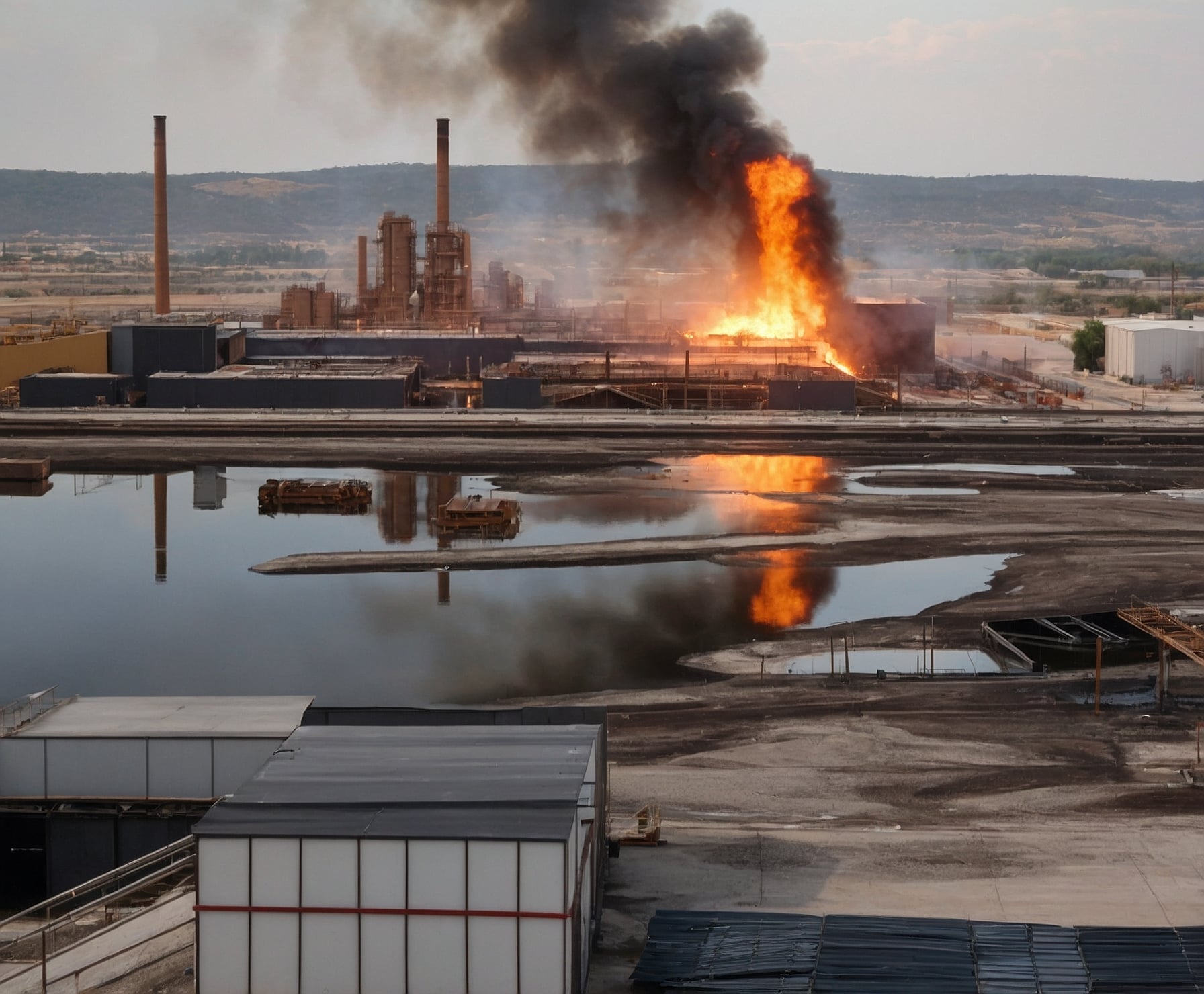 Evaluación y análisis de incendio industrial